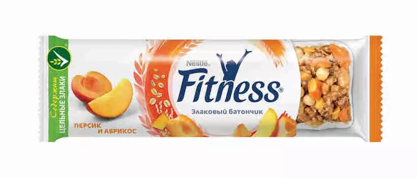 Батончик злаковый Fitness персик/абрикос 23,5г