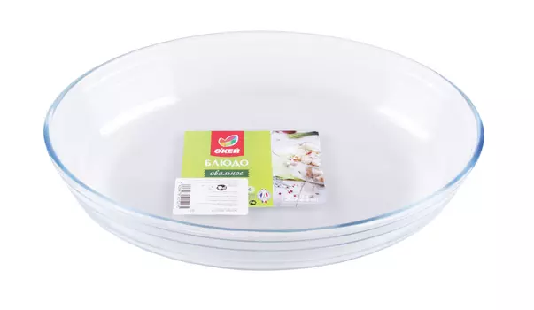 Блюдо ОКЕЙ овальное 30x21см
