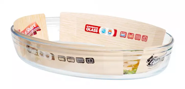 Блюдо овальное Pyrex Smart cooking 35x24см