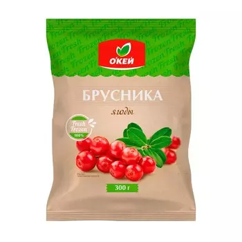 Брусника ОКЕЙ зам 300г