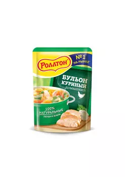 Бульон Роллтон куриный домашний 100г