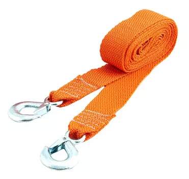 Буксировочный трос БУКСИР 3,5 т 2 крюка, 4 метра, блистер