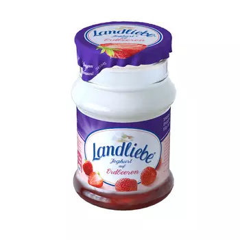 БЗМЖ Йогурт Landliebe с клубникой 3,2% 130г