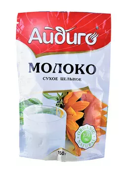 БЗМЖ Молоко сухое Айдиго 150г