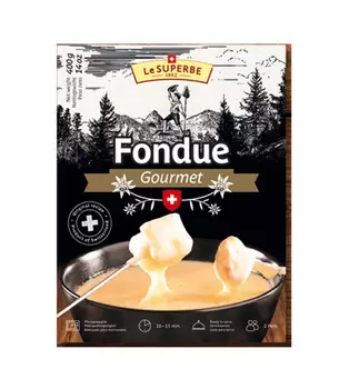 БЗМЖ Молокосодержащий продукт Ле Суперб Фондю 40% 400г Швейцария