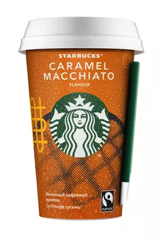 БЗМЖ Напиток мол-коф Starbucks Caramel Macchiato 220мл