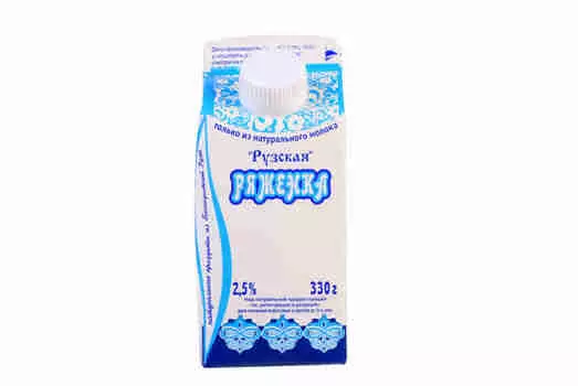БЗМЖ Ряженка Рузская 2,5% 330г п/п