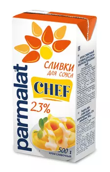 БЗМЖ Сливки Parmalat стер кулинарные23%500г