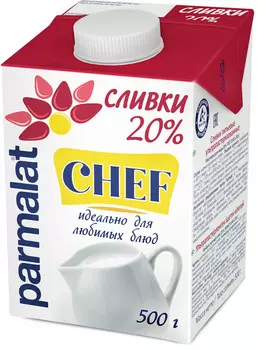БЗМЖ Сливки утп Parmalat 20% 500г