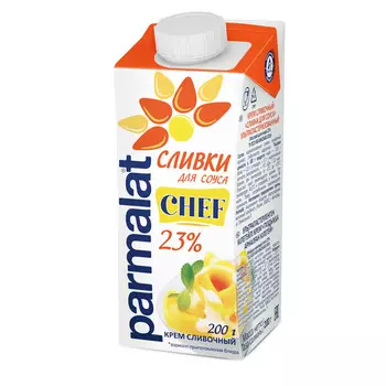 БЗМЖ Сливки утп Parmalat 23% 0,2л