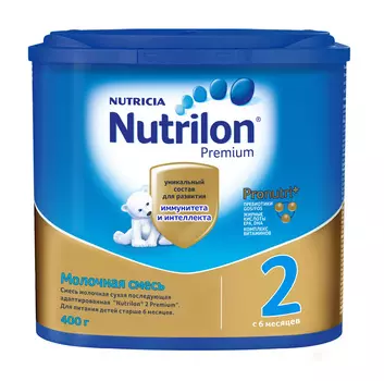 БЗМЖ Смесь молочная Nutrilon 2 с 6мес 400г