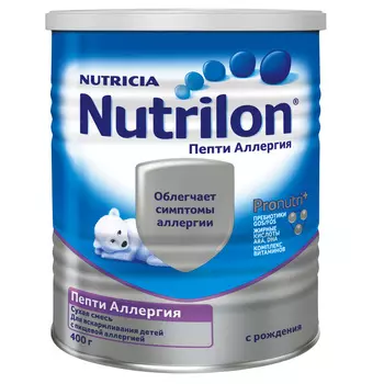 БЗМЖ Смесь молочная Nutrilon Пепти Аллергия 400г