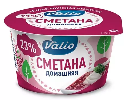 БЗМЖ Сметана Valio 23% 160г