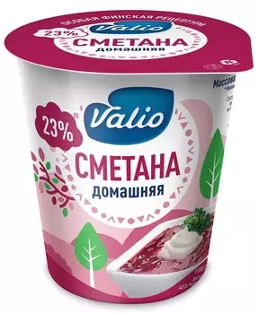 БЗМЖ Сметана Valio 23% 315г