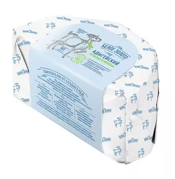 БЗМЖ Сыр Адыгейский Белое Золото из козьего молока 45% 150г Россия