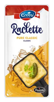 БЗМЖ Сыр Emmi Raclette 45% 200г нарезка Швейцария