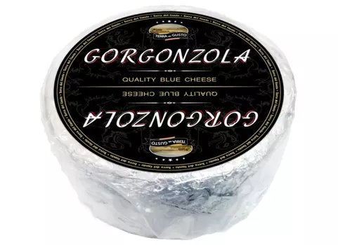 БЗМЖ Сыр Горгонзола Терра-дель-Густо мдж в сух в-е 60% Россия, кг