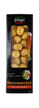 БЗМЖ Сыр копч Vitalat Боккончини 40% 150г Россия