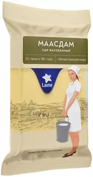 БЗМЖ Сыр Laime Маасдам 45% 200г Россия