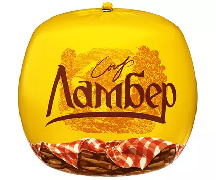 БЗМЖ Сыр Ламбер мдж в сух в-е 50% сычужный Россия кг