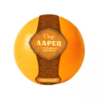 БЗМЖ Сыр Ларец c грецкими орехами мдж в сух в-е 50% Ларец Россия, кг