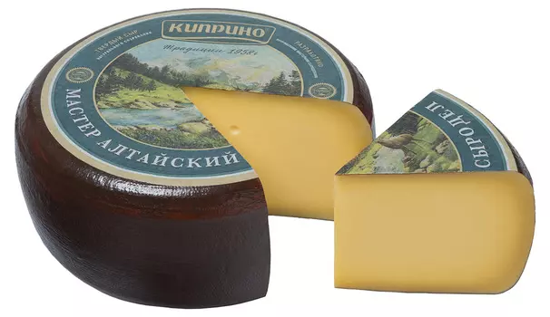 БЗМЖ Сыр МАСТЕР АЛТАЙСКИЙ СырОДЕЛ мдж в сух в-е 50% КИПРИНО Россия, кг