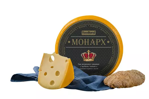 БЗМЖ Сыр Монарх, ТМ Монарх 45% латекс , Россия, кг