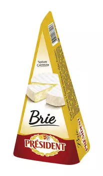 БЗМЖ Сыр мягкий Бри President 60% 200г Россия