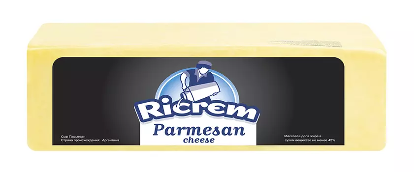 БЗМЖ Сыр Пармезан, ТМ Ricrem, 42% , Аргентина, кг