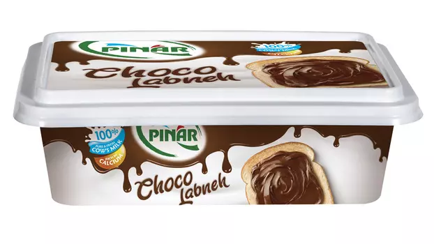 БЗМЖ Сыр Pinar Labne шоколадный 60% 180г Турция