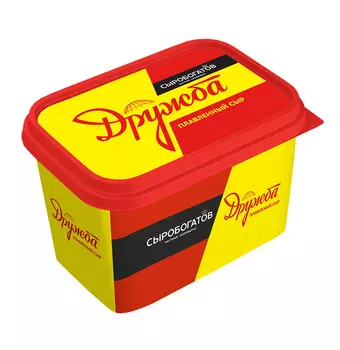 БЗМЖ Сыр плав Дружба Сыробогатов 55% 400г ванночка Россия