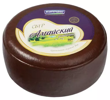 БЗМЖ Сыр полутв Алтайский Киприно 50% Россия, кг