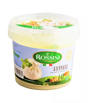 БЗМЖ Сыр Rossini Буратта 50% 150г Россия