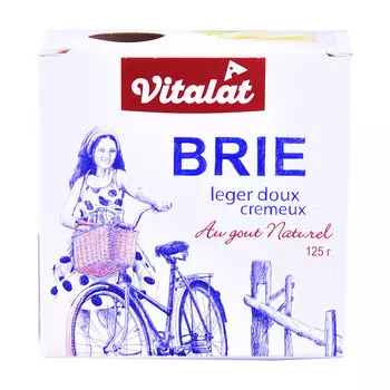 БЗМЖ Сыр Vitalat Бри 60% 125г Россия