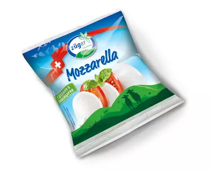 БЗМЖ Сыр Zuger Моцарелла 45% 100г Швейцария