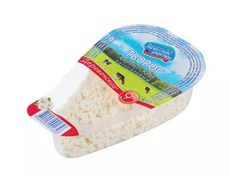 БЗМЖ Творог Залесский фермер 9% 180г