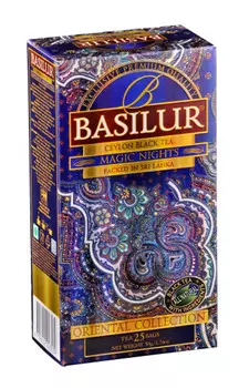 Чай Basilur Восточная коллекция Волшебные ночи 25пак