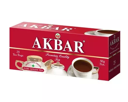 Чай черный Akbar 25пак