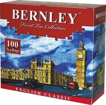 Чай черный Bernley English classic 100пак