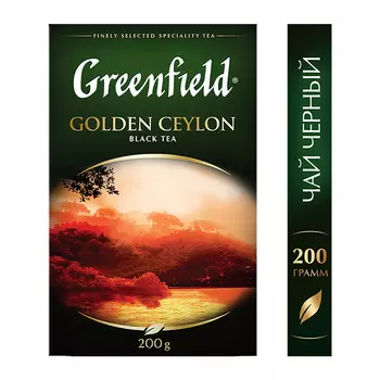 Чай черный Greenfield Golden Ceylon 200г