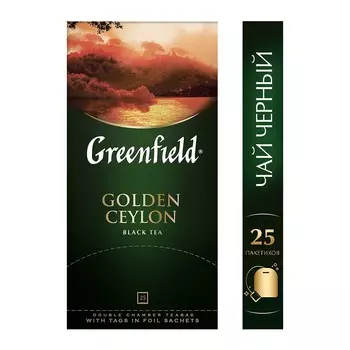 Чай черный Greenfield Golden Ceylon 25пак