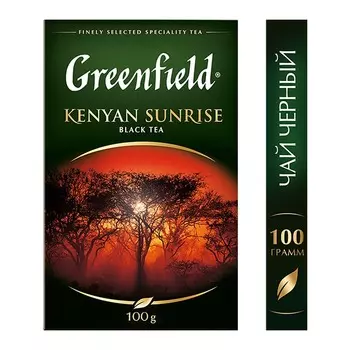 Чай черный Greenfield Kenyan Sunrise 100г