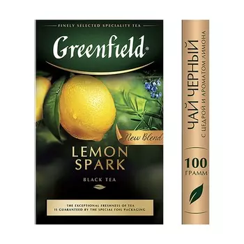 Чай черный Greenfield Lemon Spark 100г