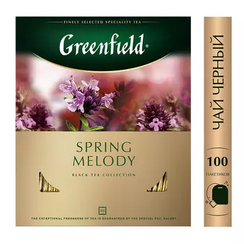 Чай черный Greenfield Spring melody 100пак