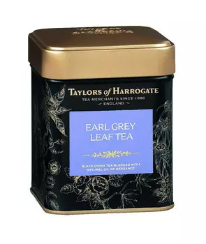 Чай черный Taylors листовой Эрл Грей с ароматом бергамота 125г