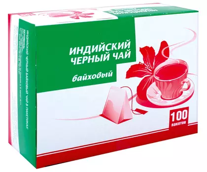 Чай черный ТЧН! пакетированный 100пак