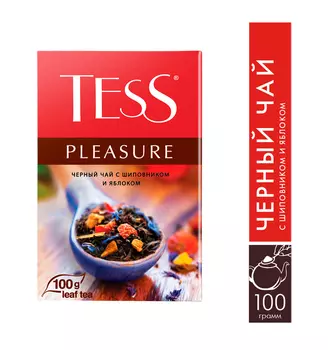 Чай черный Tess Pleasure 100г