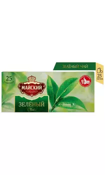 Чай Майский Зелёный 25 пак