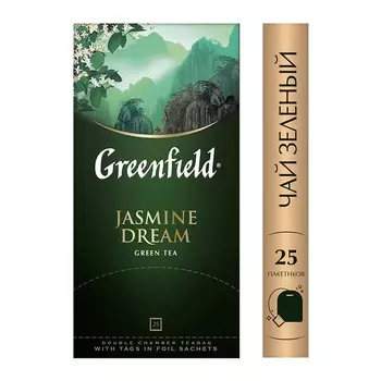 Чай зеленый Greenfield Jasmine dream 25пак