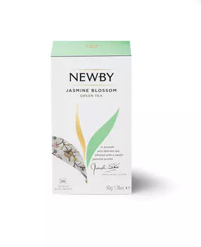 Чай зеленый Newby Jasmine Blossom 25пак